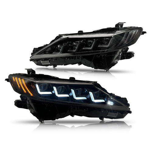 KRVN 8-Lens Quad-Beam Sequential LED Headlights [For 2018-2024 Toyota Camry]
