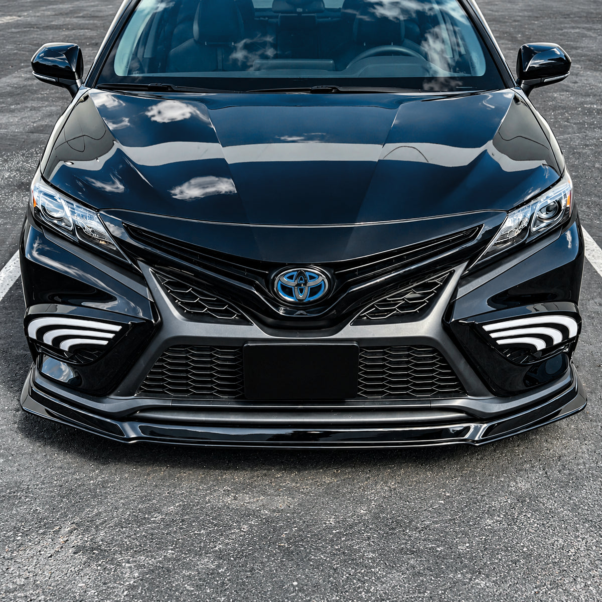 2021-2024 Toyota Camry SE/XSE KRVN GT-Style 1-Piece Front Bumper Lip