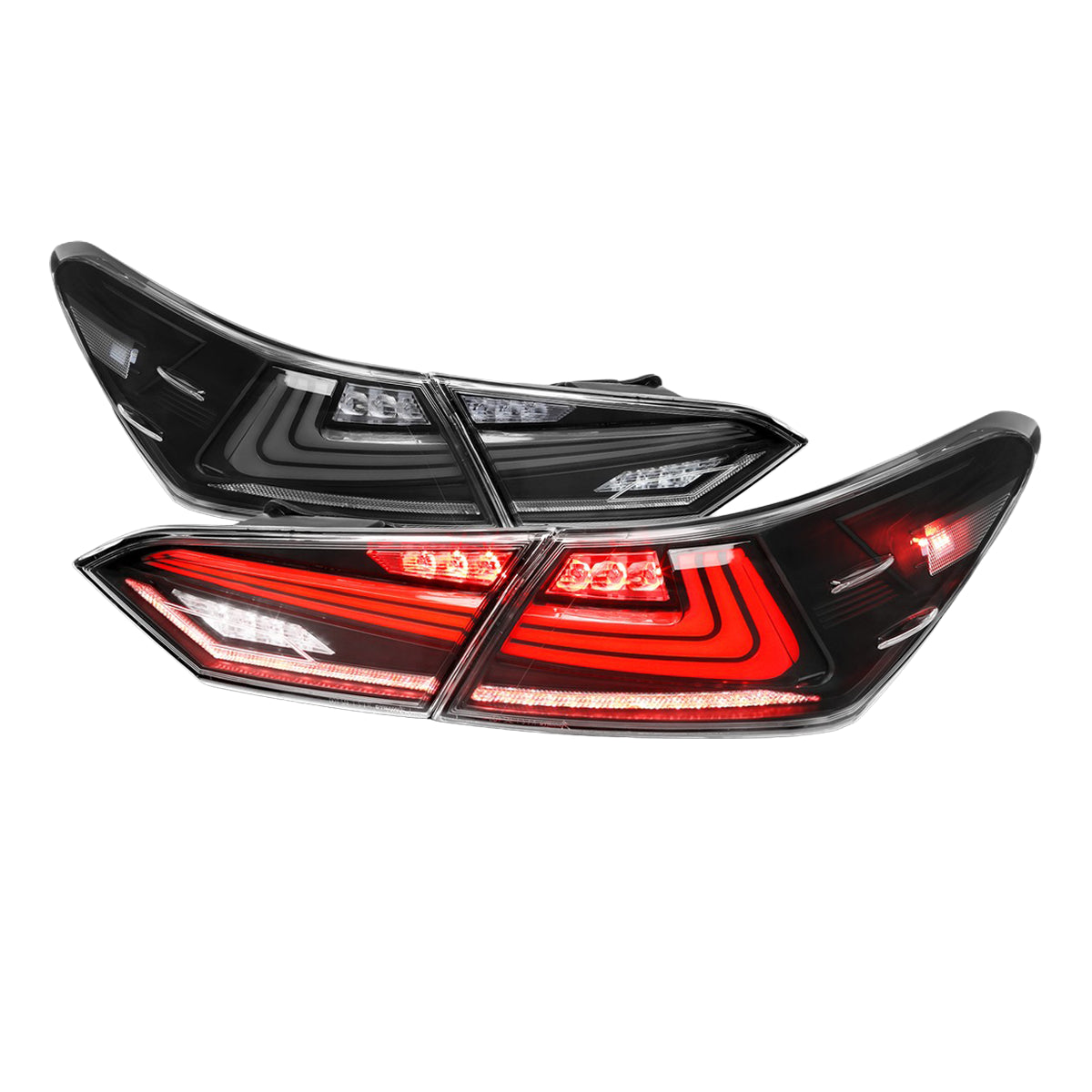 KRVN Sequential LED Tail Lights + Startup Animation [For 2018-2022 Toyota Camry]
