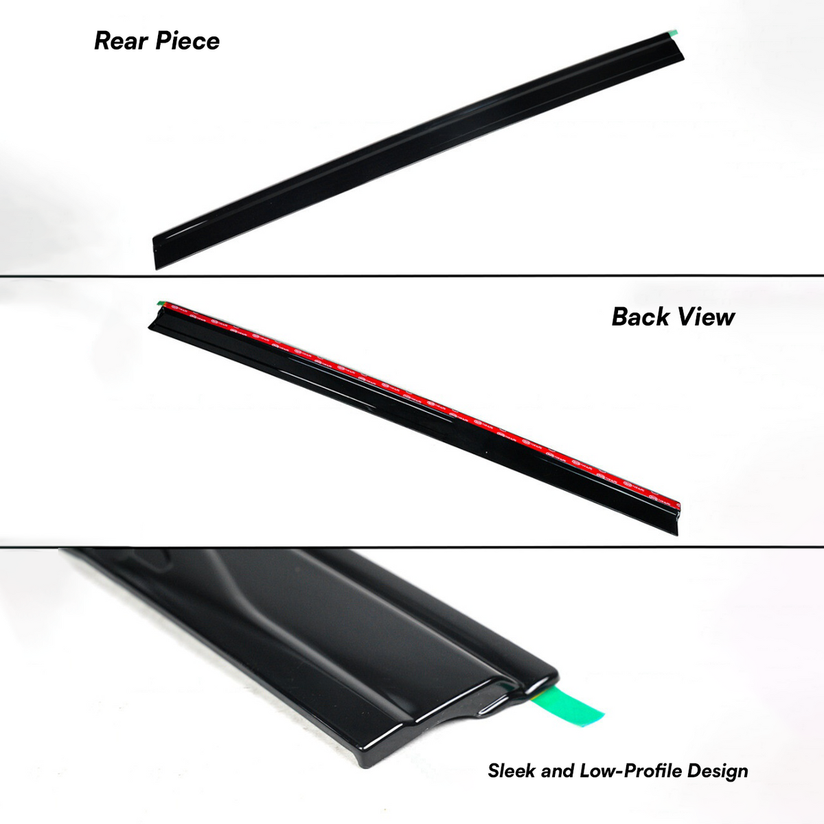 2021-2026 Toyota Sienna 8-piece window visors, product and installed view 8