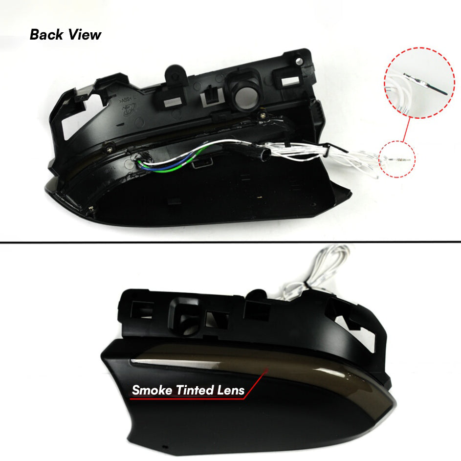 KRVN V2 Switchback Sequential LED Mirror Signal Lights for 2018-2024 Toyota Camry — view 8