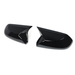 KRVN Mugen-Style Gloss Black Mirror Caps for 2018-2024 Toyota Camry — view 2