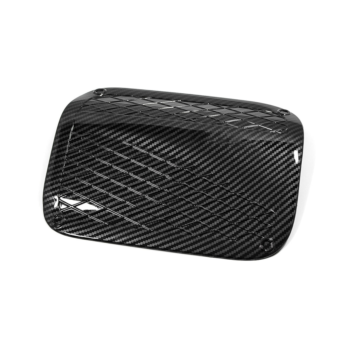 KRVN Carbon Fiber Look Fuel Door Cover Trim — 2018–2024 Toyota Camry — view 5
