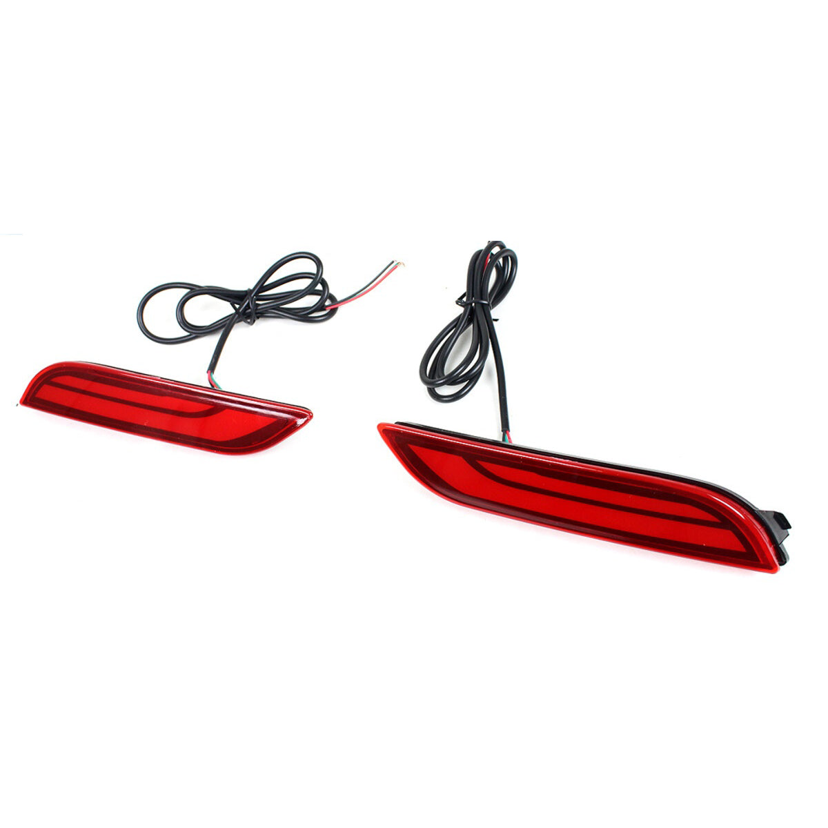 KRVN Dual-Function LED Bumper Reflector Lights for 2018-2022 Toyota Camry — view 2