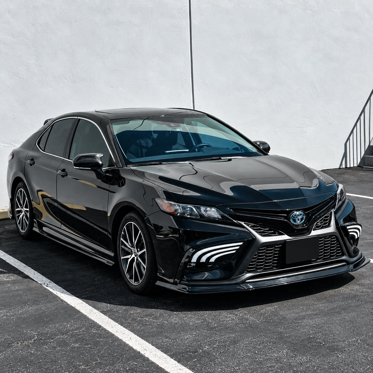 2021-2024 Toyota Camry SE/XSE KRVN GT-Style 1-Piece Front Bumper Lip