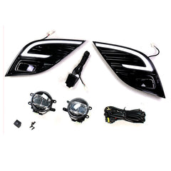 KRVN C-Ring Switchback DRL + Fog Light Kit for 2018-20 Camry SE/XSE & 20-24 TRD — view 2