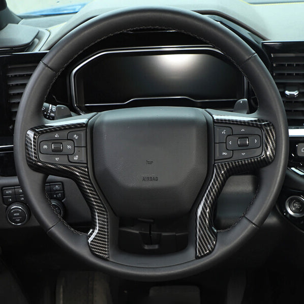 KRVN Steering Wheel Trim Cover V1 [For Silverado, Suburban, Tahoe]