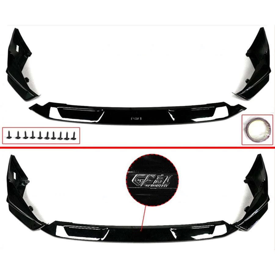 GF 3-Piece Front Bumper Lip [For 2025-2026 Toyota Camry SE/XSE]