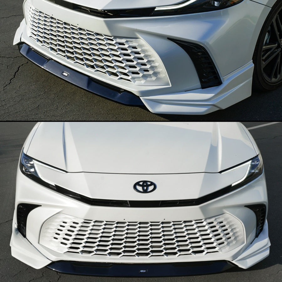 GF 3-Piece Front Bumper Lip [For 2025-2026 Toyota Camry SE/XSE]