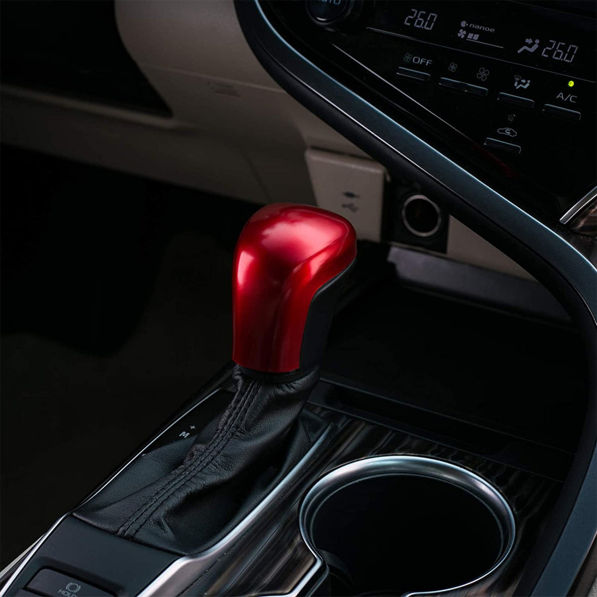 KRVN Gear Shift Knob Overlay Cover — 2018–2026 Toyota Camry — view 13