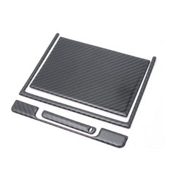 KRVN Carbon Fiber Center Console Storage Box Trim Set — 2018–2024 Toyota Camry — view 3