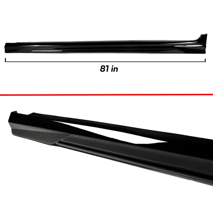 KRVN 2-Piece Side Skirt Extensions for 2018-2024 Toyota Camry — view 9