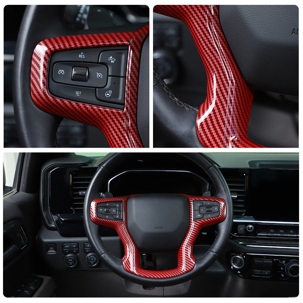 KRVN Steering Wheel Trim Cover V2 [For Silverado, Suburban, Tahoe]