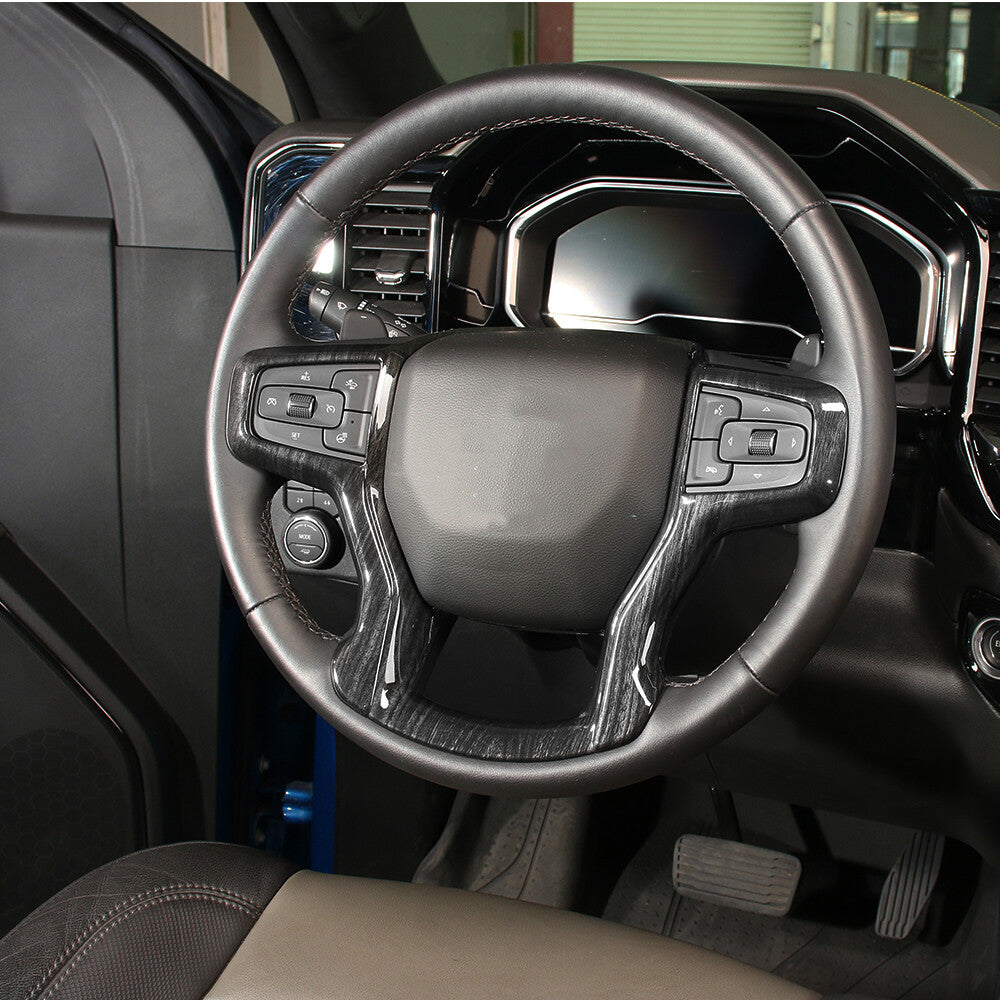KRVN Steering Wheel Trim Cover V2 [For Silverado, Suburban, Tahoe]
