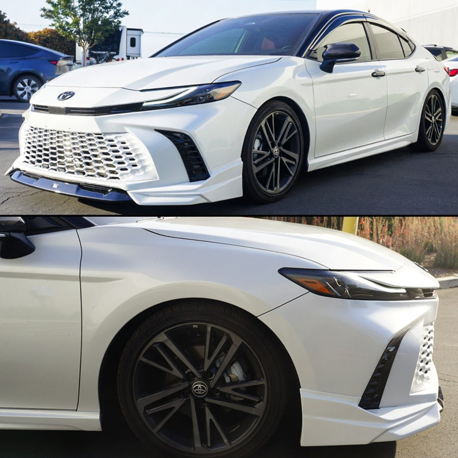 GF 3-Piece Front Bumper Lip [For 2025-2026 Toyota Camry SE/XSE]