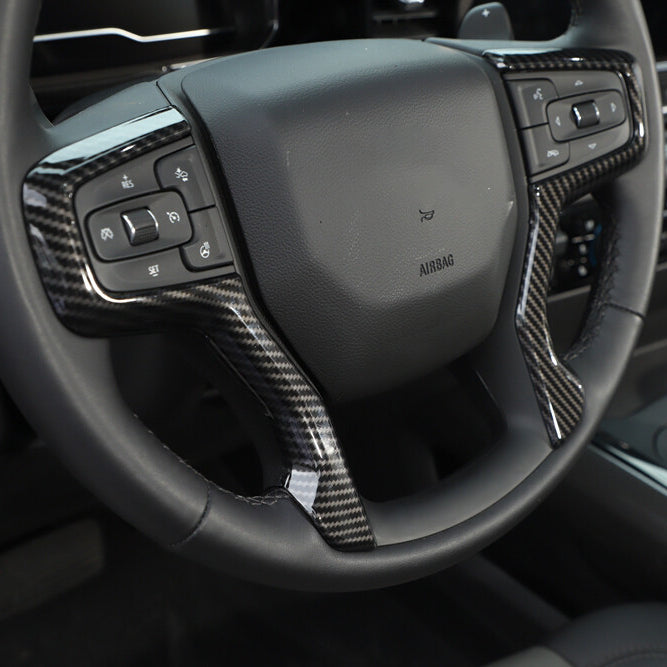 KRVN Steering Wheel Trim Cover V1 [For Silverado, Suburban, Tahoe]