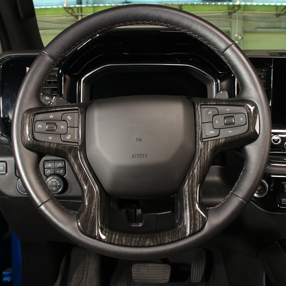 KRVN Steering Wheel Trim Cover V2 [For Silverado, Suburban, Tahoe]
