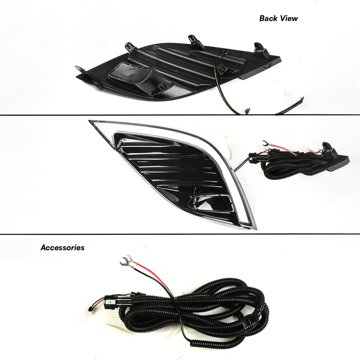 KRVN Winglet Sequential LED DRL + Fog Light Kit for 2018-2020 Toyota Camry SE/XSE — view 10
