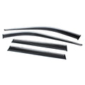 2019-2025 Toyota RAV4 light-smoked 4-piece window visors, product and installed view 9