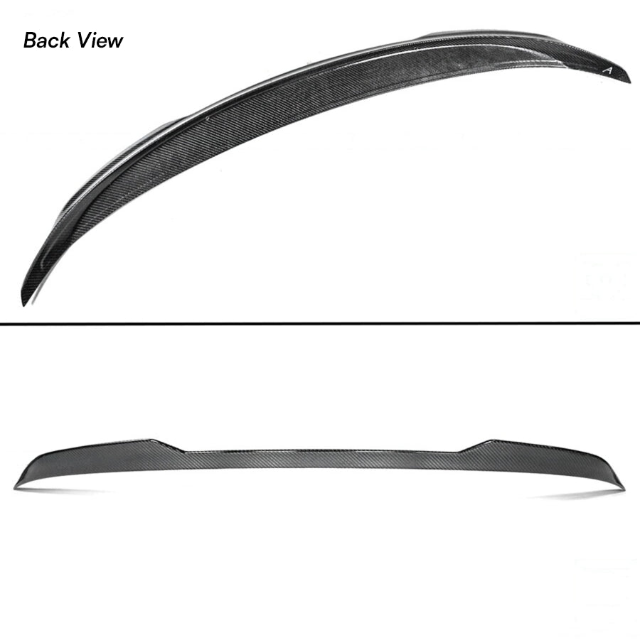 KRVN V-Style Carbon Fiber Trunk Spoiler for 2018-2024 Toyota Camry — view 7