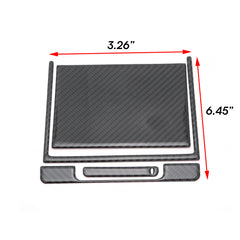 KRVN Carbon Fiber Center Console Storage Box Trim Set — 2018–2024 Toyota Camry — view 7