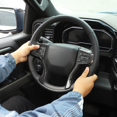 KRVN Steering Wheel Trim Cover V1 [For Silverado, Suburban, Tahoe]