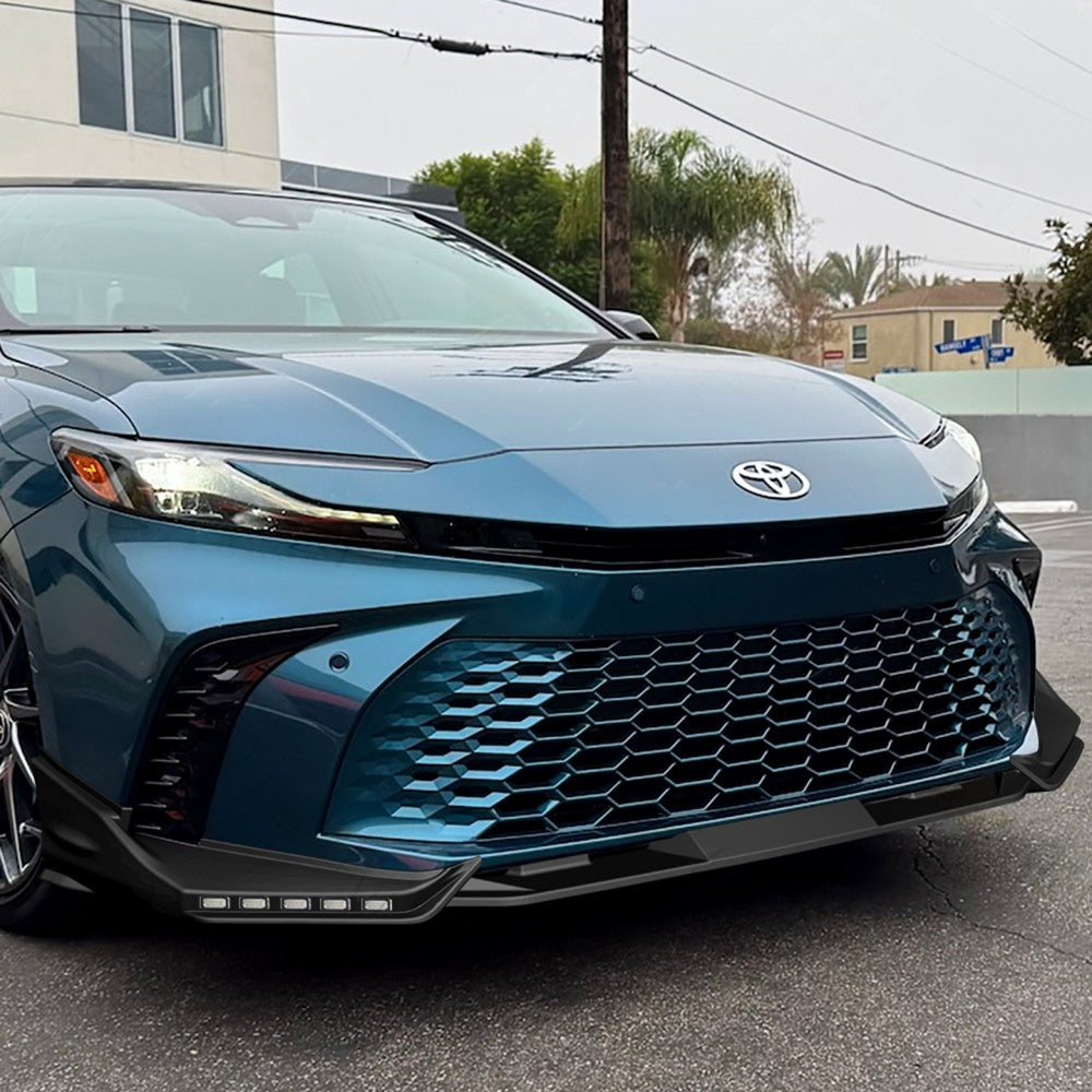 KRVN Sport Sequential LED Front Bumper Lip [For 2025-2026 Toyota Camry SE/XSE]