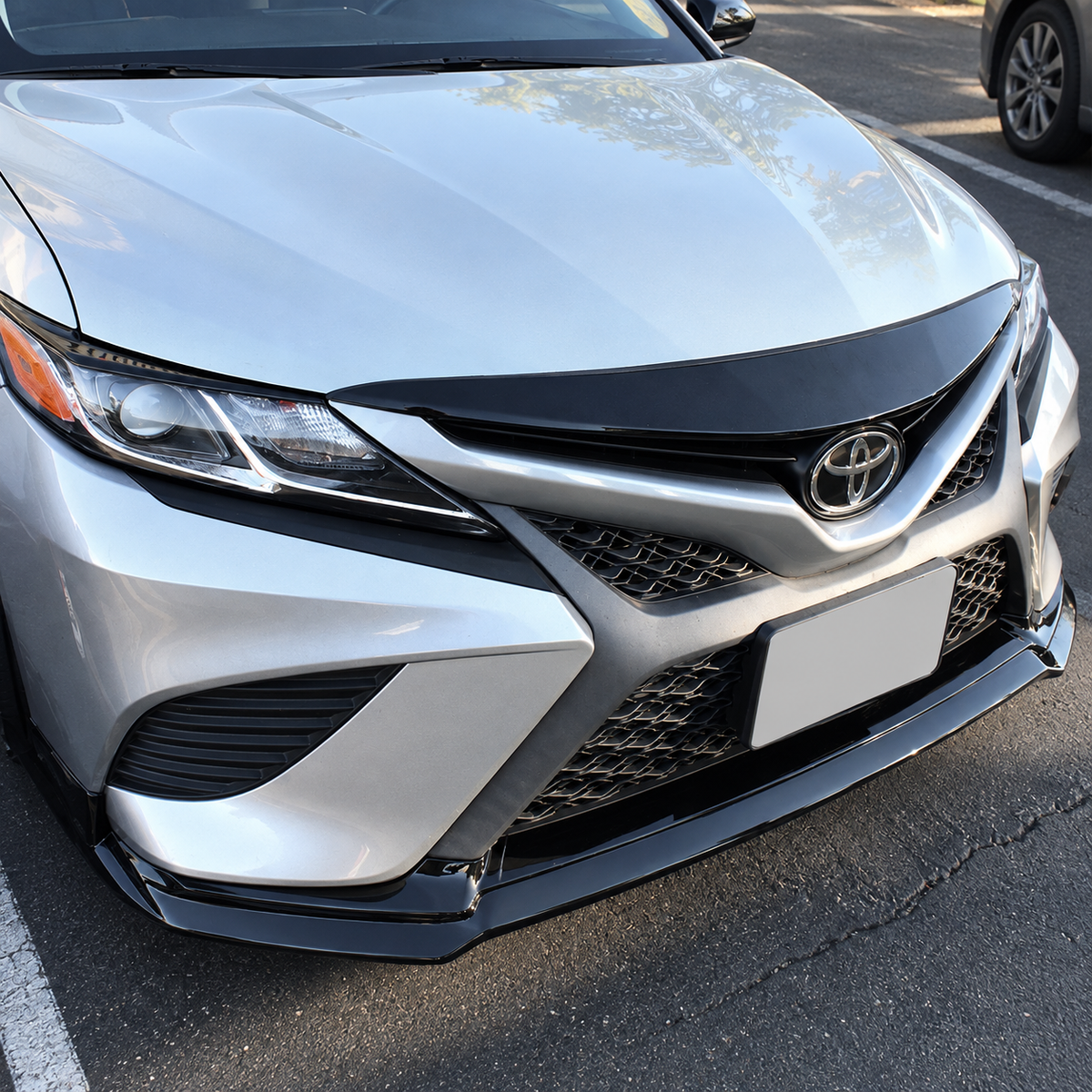 KRVN Upper Front Bumper Garnish for 2018-2024 Toyota Camry SE/XSE/TRD