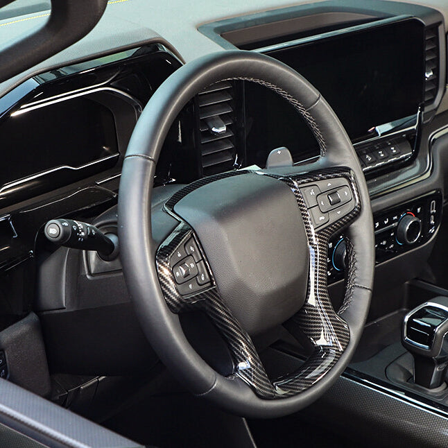 KRVN Steering Wheel Trim Cover V2 [For Silverado, Suburban, Tahoe]