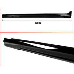 CTM Design 2-Piece Side Skirt Extensions [For 2025-2026 Toyota Camry]
