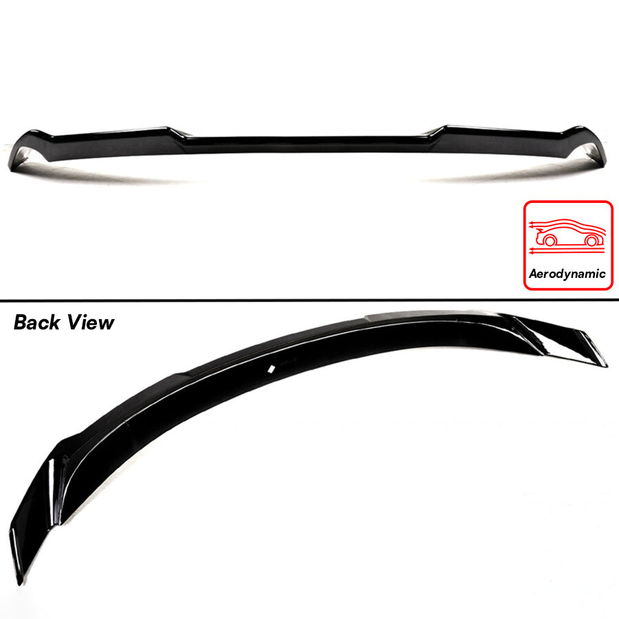 2018-2024 Camry K-Style Hollow-Side Trunk Spoiler — K-style spoiler underside and curved mounting surface