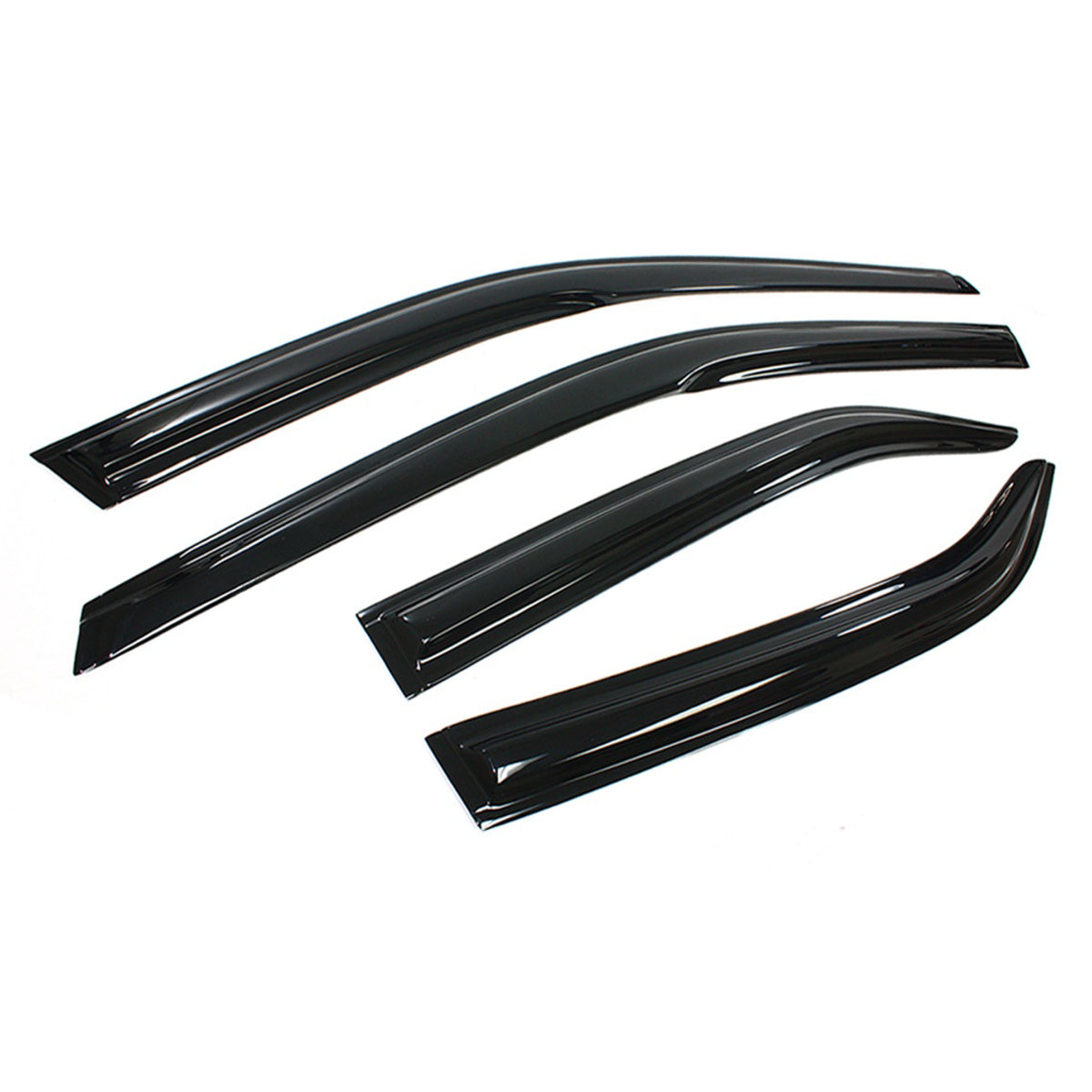 KRVN Mugen-Style 3D Wavy Window Visors [For 2012-2014 Toyota Camry]