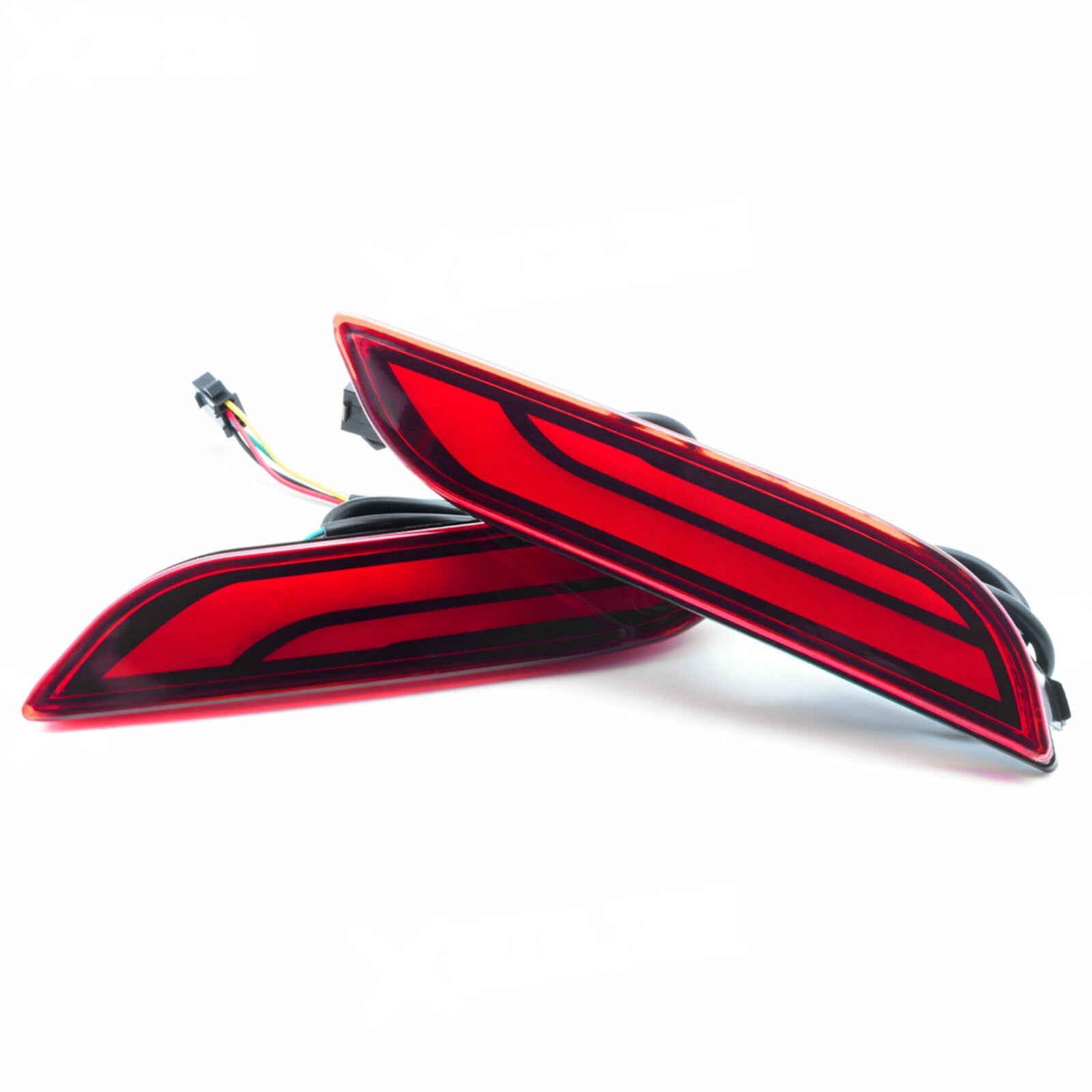 KRVN 3-in-1 Sequential LED Bumper Reflector Lights [For 2018-2026 Toyota Camry]