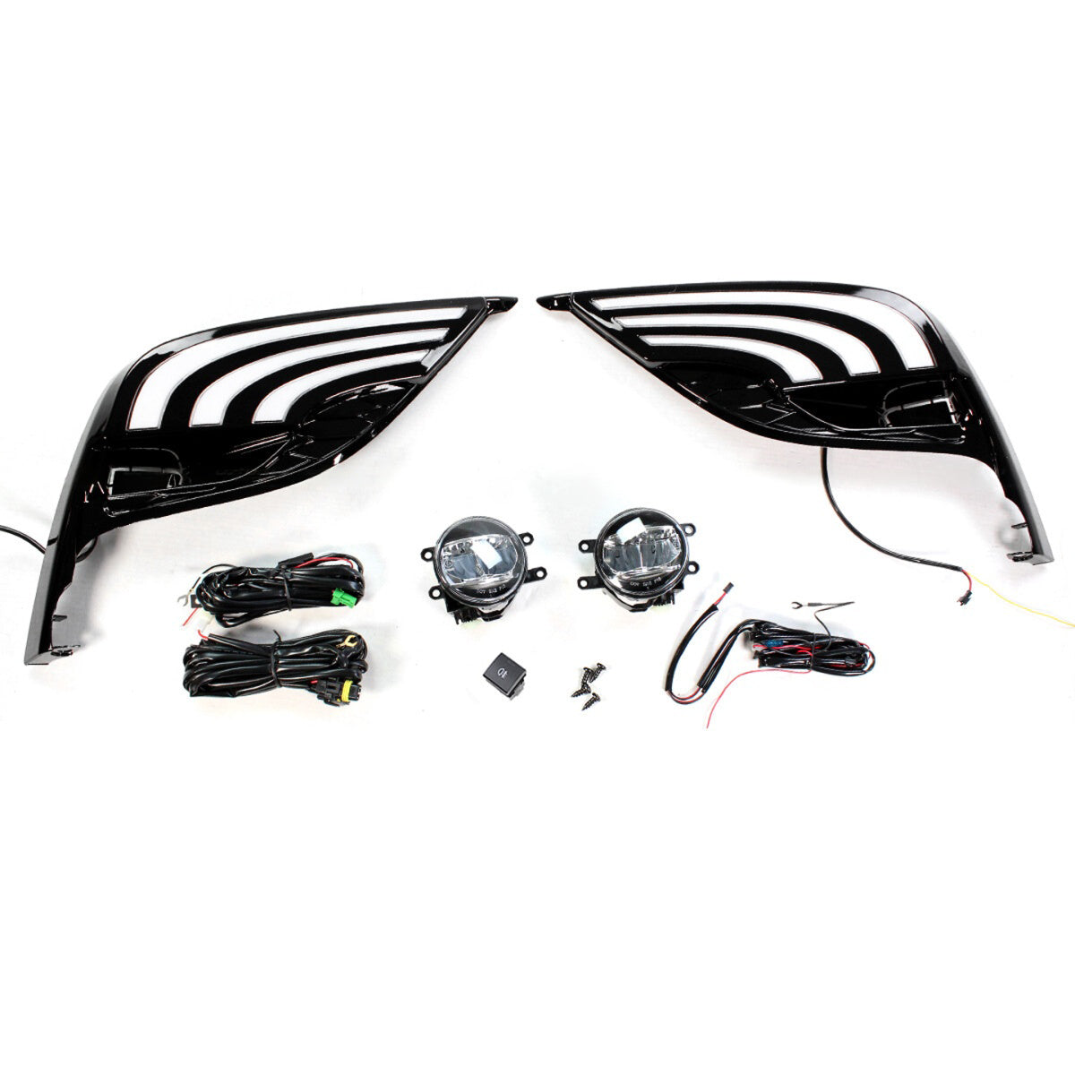 KRVN V2 Sequential LED DRL + Fog Light Kit for 2021-2024 Toyota Camry SE/XSE — view 2