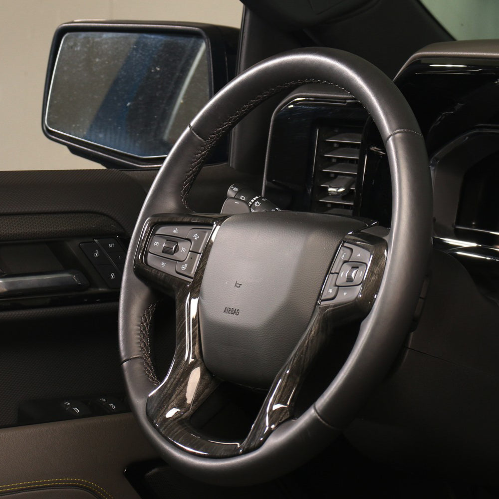 KRVN Steering Wheel Trim Cover V2 [For Silverado, Suburban, Tahoe]