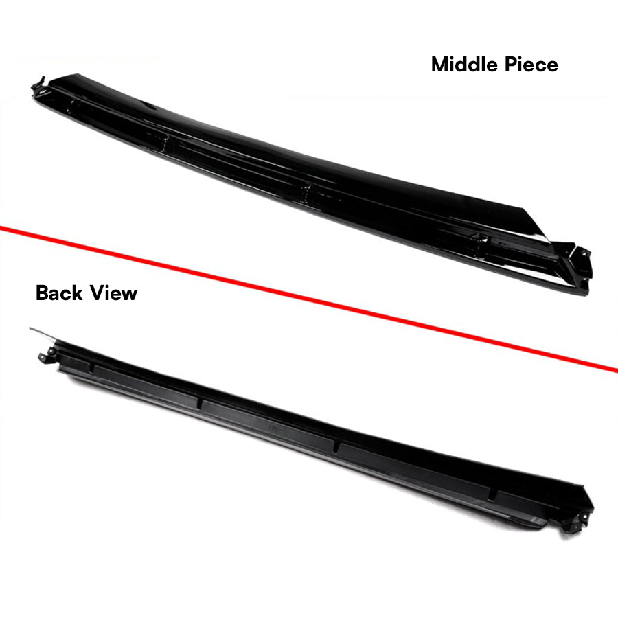 KRVN V-Style 3-Piece Front Bumper Lip [For 2025-2026 Toyota Camry SE/XSE]