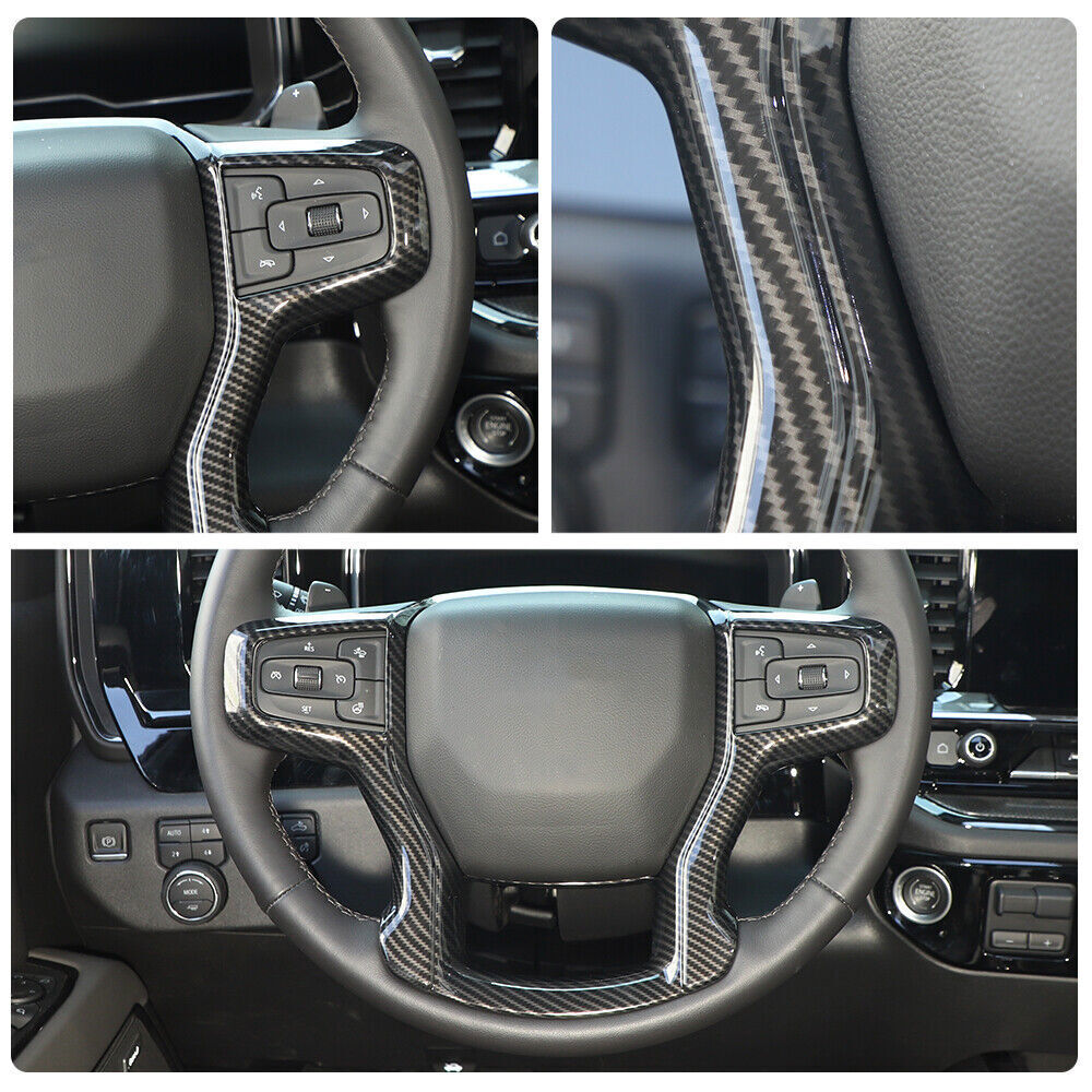 KRVN Steering Wheel Trim Cover V2 [For Silverado, Suburban, Tahoe]