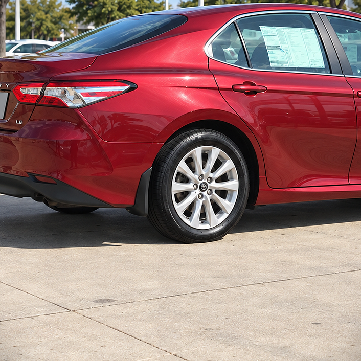KRVN 4-Piece Splash Guards for 2018-2024 Toyota Camry LE/XLE