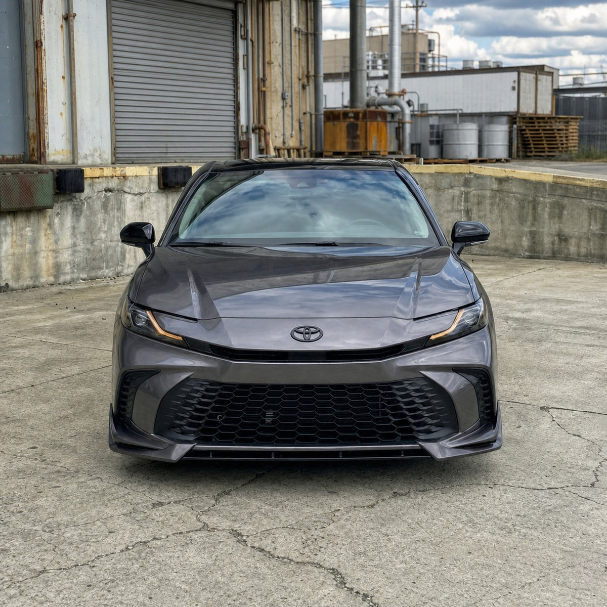 KRVN V-Style 3-Piece Front Bumper Lip for 2025-2026 Toyota Camry SE/XSE — view 14