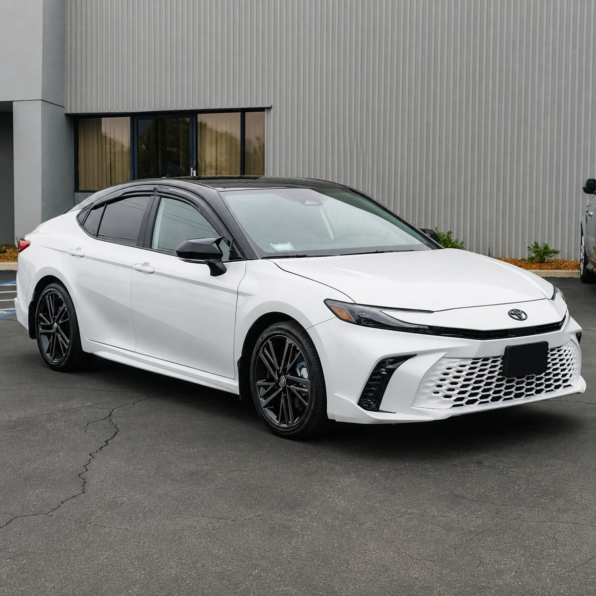 KRVN Mugen-Style 3D Wavy Window Visors for 2025-2026 Toyota Camry — view 5