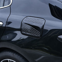 KRVN Carbon Fiber Look Fuel Door Cover Trim — 2018–2024 Toyota Camry — view 4