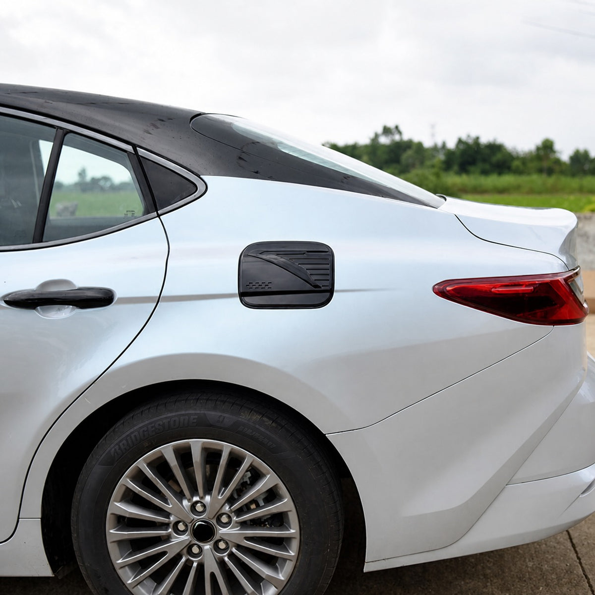 KRVN Fuel Door Cover Trim — 2025–2026 Toyota Camry — view 12