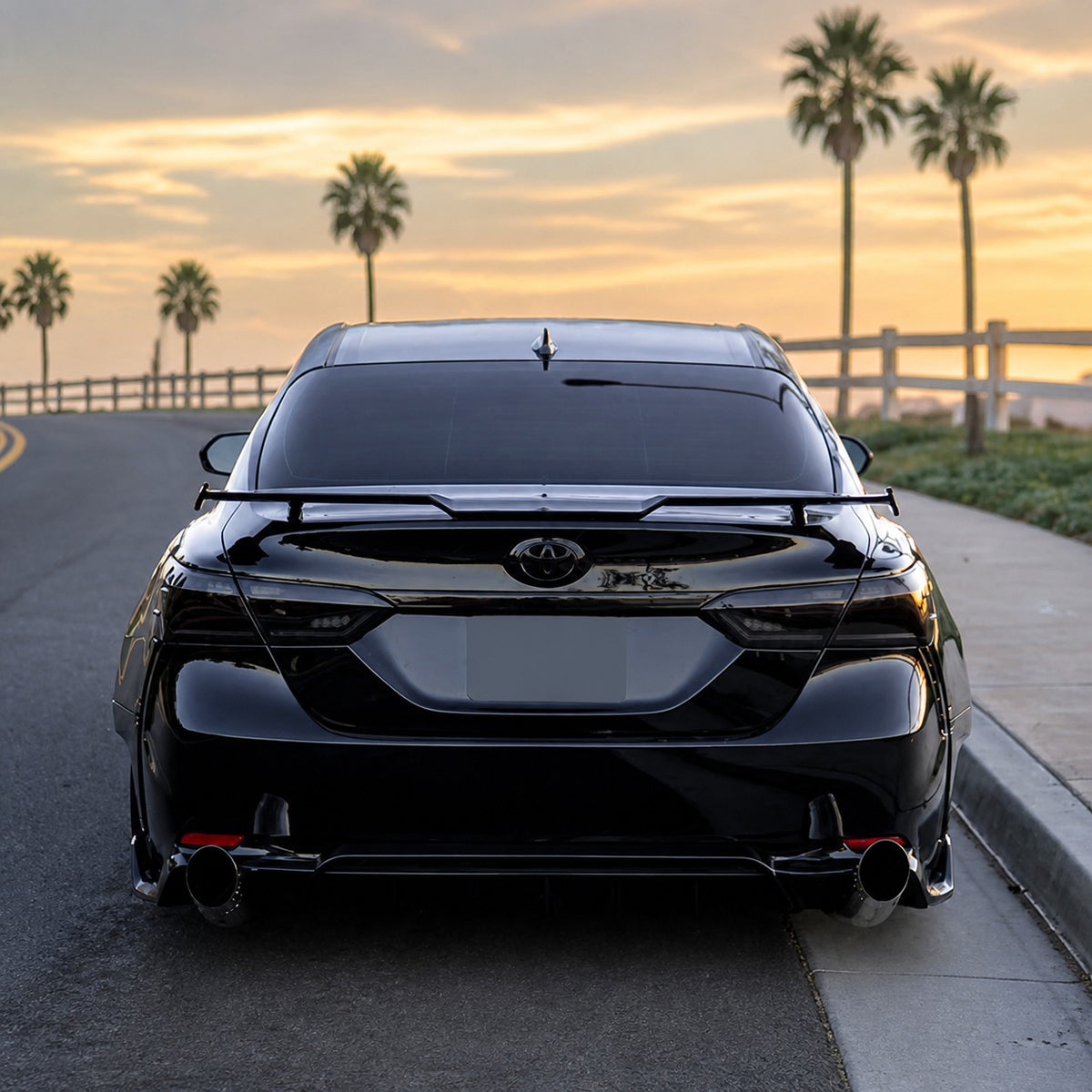 KRVN TRD-Style Sport Trunk Spoiler for 2018-2024 Toyota Camry — view 10