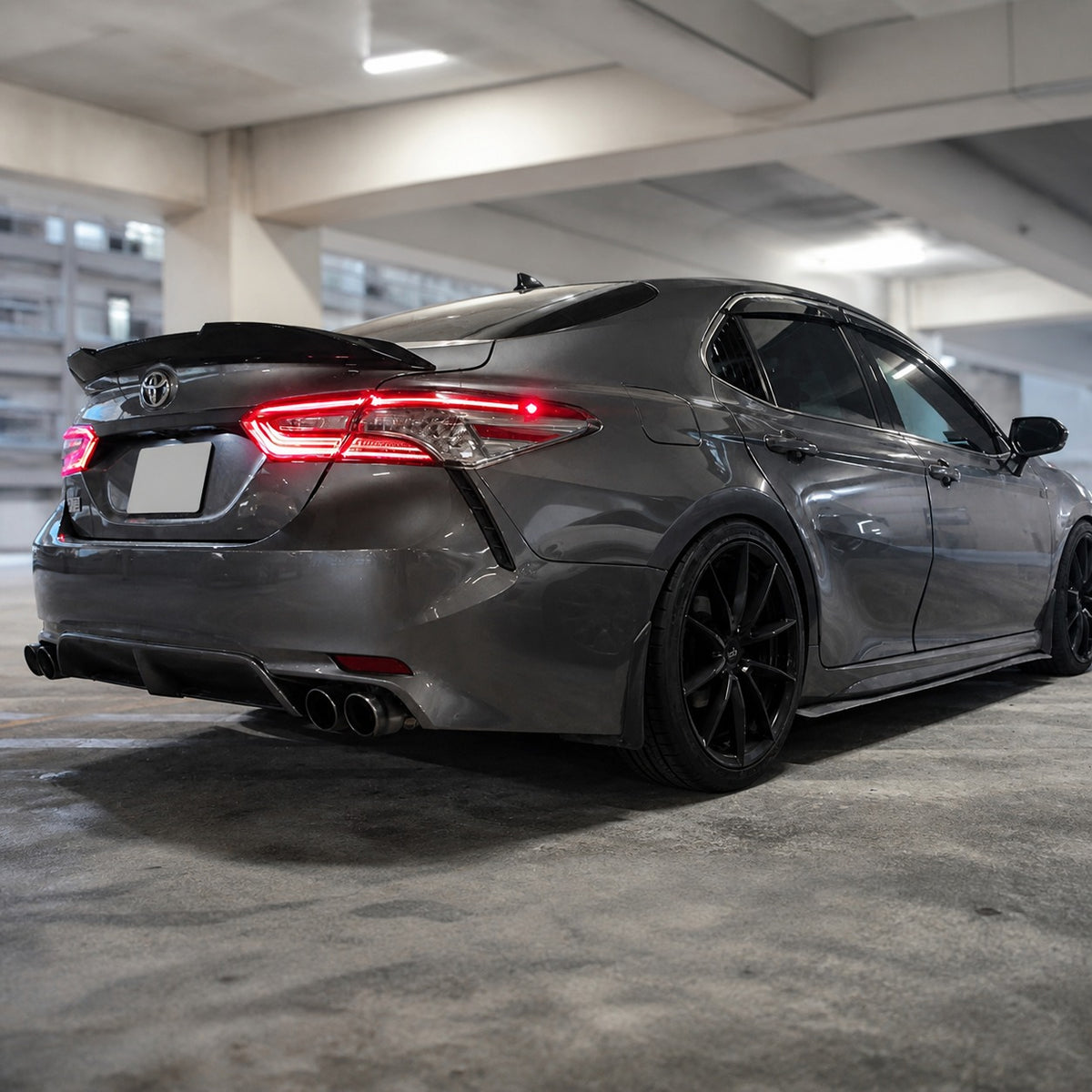 KRVN TRD-Style Extended Duckbill Trunk Spoiler for 2018-2023 Toyota Camry — view 7