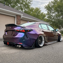 KRVN R-Style High-Kick Duckbill Trunk Spoiler for 2018-2024 Toyota Camry — view 5