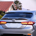 KRVN Slim-Line Tinted Rear Window Roof Visor for 2018-2024 Toyota Camry