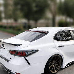 KRVN Slim-Line Tinted Rear Window Roof Visor for 2018-2024 Toyota Camry — view 5