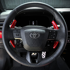 KRVN Carbon Fiber Paddle Shifter Extensions for 25-26 Camry SE/XSE & Nightshade — view 3
