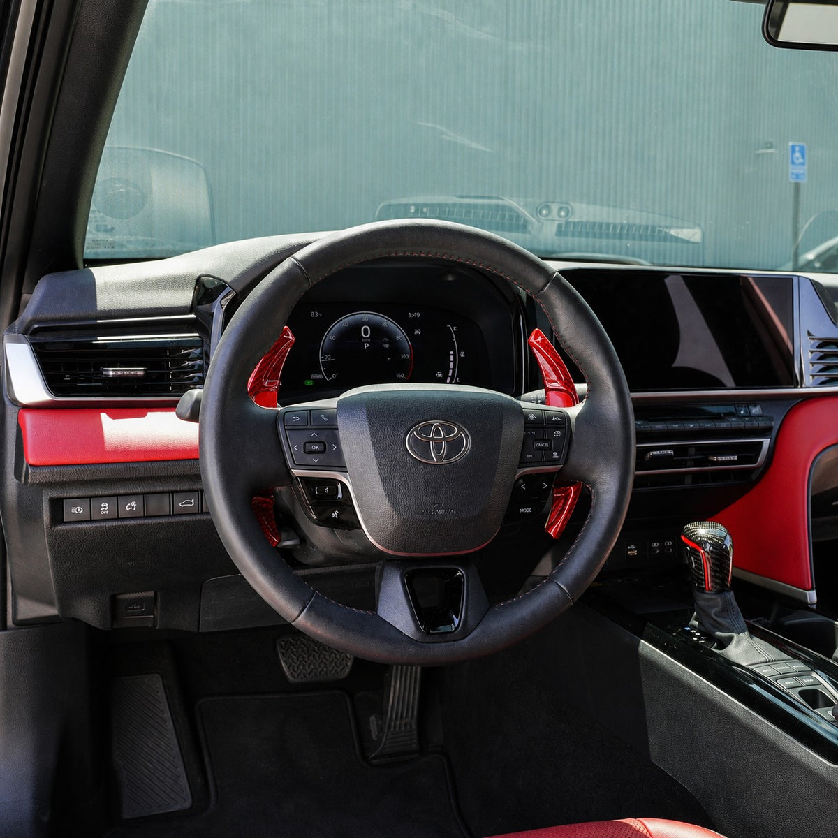 KRVN Carbon Fiber Paddle Shifter Extensions for 25-26 Camry SE/XSE & Nightshade — view 8