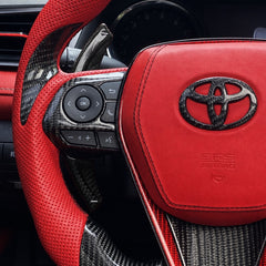 KRVN Carbon Fiber Paddle Shifter Extensions for 25-26 Camry SE/XSE & Nightshade — view 15